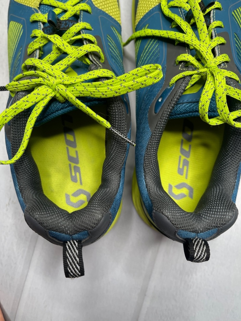 Scott Trail Shoes Eride 9.5 Men’s Kinabalu Supertrac Blue Sneakers Running - Picture 9 of 12